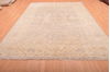 Oushak Beige Hand Knotted 82 X 1010  Area Rug 100-76389 Thumb 1