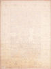 Oushak Beige Hand Knotted 82 X 1010  Area Rug 100-76389 Thumb 0