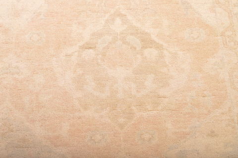 Oushak Beige Hand Knotted 82 X 100 Area Rug 100-76390 Image 4