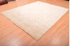 Oushak Beige Hand Knotted 82 X 100 Area Rug 100-76390 Thumb 18