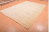 Oushak Beige Hand Knotted 75 X 103  Area Rug 100-76391 Thumb 2