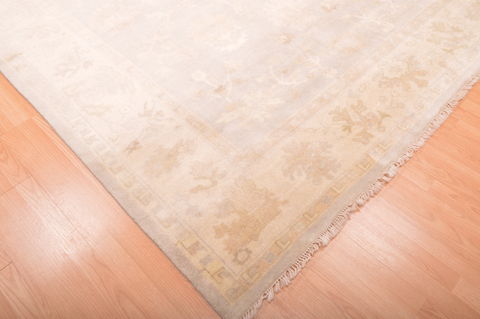 Oushak Beige Hand Knotted 710 X 100 Area Rug 100-76394 Image 17