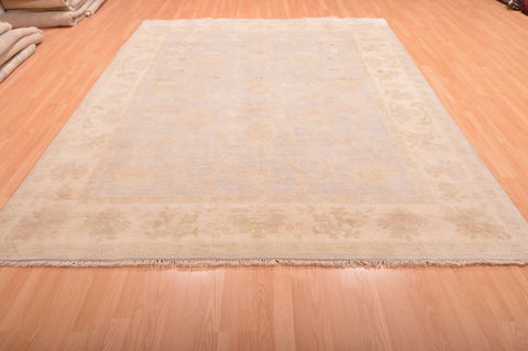 Oushak Beige Hand Knotted 710 X 100 Area Rug 100-76394 Image 1