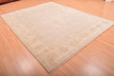 Oushak Beige Hand Knotted 710 X 100 Area Rug 100-76394 Image 3