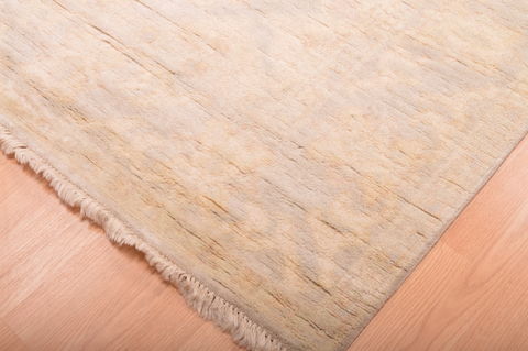 Oushak Beige Hand Knotted 711 X 911 Area Rug 100-76395 Image 6