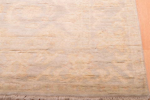 Oushak Beige Hand Knotted 711 X 911 Area Rug 100-76395 Image 7