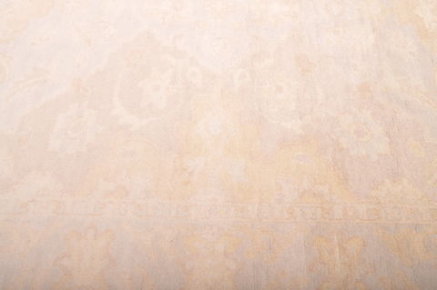 Oushak Beige Hand Knotted 711 X 911 Area Rug 100-76395 Image 8