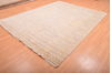 Oushak Beige Hand Knotted 711 X 911 Area Rug 100-76395 Thumb 2