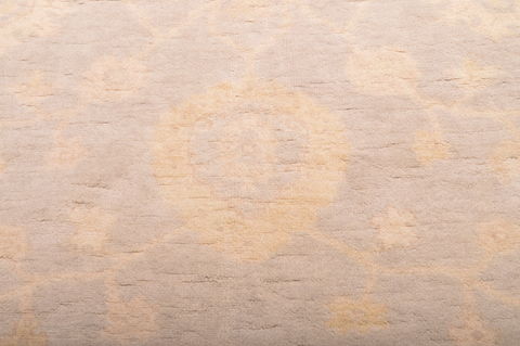Oushak Beige Hand Knotted 99 X 138 Area Rug 100-76396 Image 19