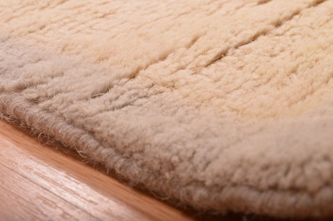 Oushak Beige Hand Knotted 99 X 138 Area Rug 100-76396 Image 6
