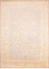 Oushak Beige Hand Knotted 99 X 138  Area Rug 100-76396 Thumb 0
