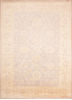 Oushak Beige Hand Knotted 99 X 138 Area Rug 100-76396 Thumb 0