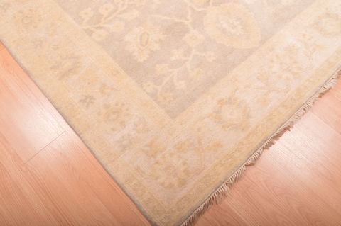 Oushak Grey Hand Knotted 58 X 711 Area Rug 100-76397 Image 10