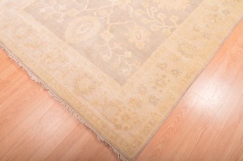 Oushak Grey Hand Knotted 58 X 711 Area Rug 100-76397 Image 12