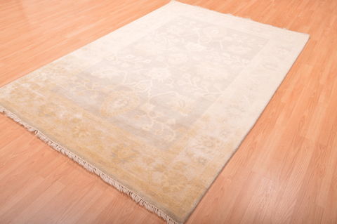 Oushak Grey Hand Knotted 58 X 711 Area Rug 100-76397 Image 5