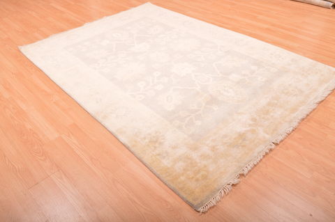 Oushak Grey Hand Knotted 58 X 711 Area Rug 100-76397 Image 6