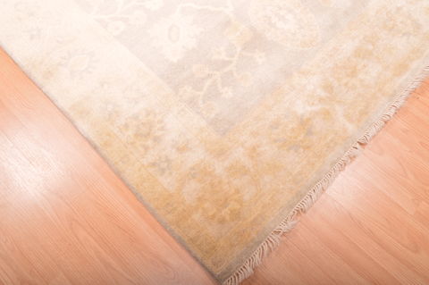 Oushak Grey Hand Knotted 58 X 711 Area Rug 100-76397 Image 7