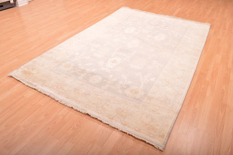 Oushak Beige Hand Knotted 511 X 811 Area Rug 100-76398 Image 15