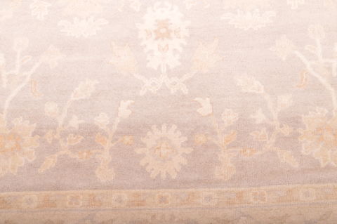 Oushak Beige Hand Knotted 511 X 811 Area Rug 100-76398 Image 18