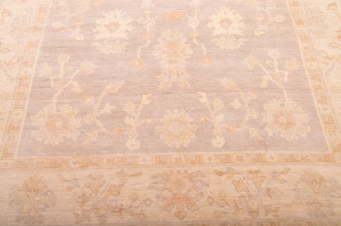 Oushak Beige Hand Knotted 511 X 811 Area Rug 100-76398 Image 1