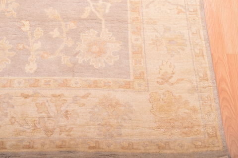 Oushak Beige Hand Knotted 511 X 811 Area Rug 100-76398 Image 3