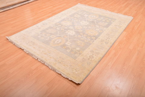 Oushak Blue Hand Knotted 57 X 711 Area Rug 100-76399 Image 14