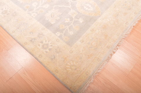 Oushak Blue Hand Knotted 57 X 711 Area Rug 100-76399 Image 2