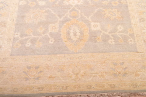 Oushak Blue Hand Knotted 57 X 711 Area Rug 100-76399 Image 7