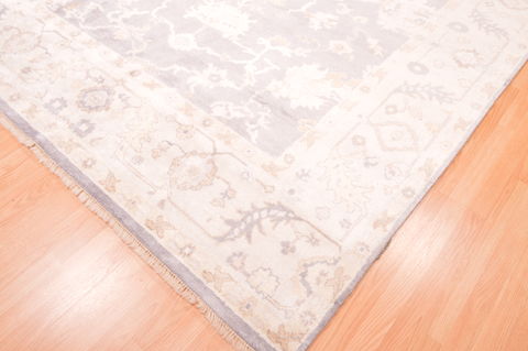 Oushak Beige Hand Knotted 80 X 911  Area Rug 100-76401 Image 17