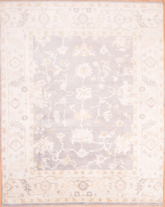 Oushak Beige Hand Knotted 80 X 911  Area Rug 100-76401 Image 0