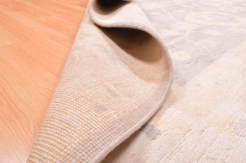Oushak Grey Hand Knotted 80 X 911 Area Rug 100-76402 Image 16