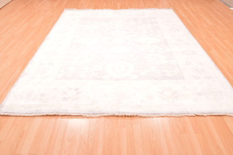 Oushak Grey Hand Knotted 80 X 911 Area Rug 100-76402 Image 4