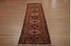 Karajeh Multicolor Runner Hand Knotted 25 X 108 Area Rug 155-76409 Thumb 1