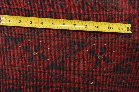 Kunduz Red Hand Knotted 74 X 97 Area Rug 100-76411 Image 17