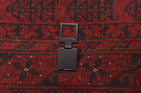 Kunduz Red Hand Knotted 74 X 97 Area Rug 100-76411 Image 18