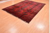 Kunduz Red Hand Knotted 74 X 97 Area Rug 100-76411 Thumb 2