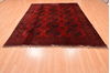 Kunduz Red Hand Knotted 74 X 97 Area Rug 100-76411 Thumb 4