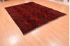 Kunduz Red Hand Knotted 74 X 97 Area Rug 100-76411 Thumb 5
