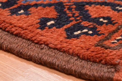 Kunduz Brown Hand Knotted 50 X 64 Area Rug 100-76414 Image 13