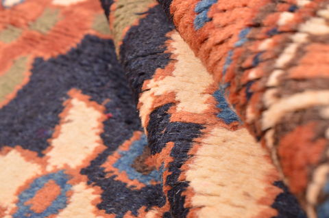 Kunduz Brown Hand Knotted 50 X 64 Area Rug 100-76414 Image 14