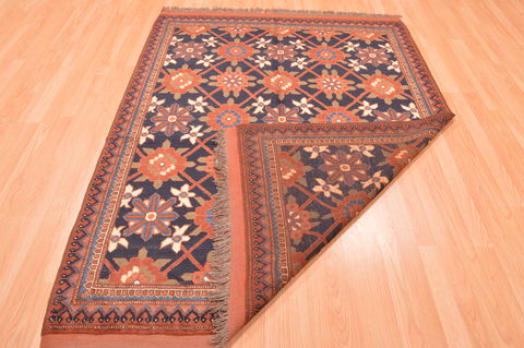Kunduz Brown Hand Knotted 50 X 64 Area Rug 100-76414 Image 16