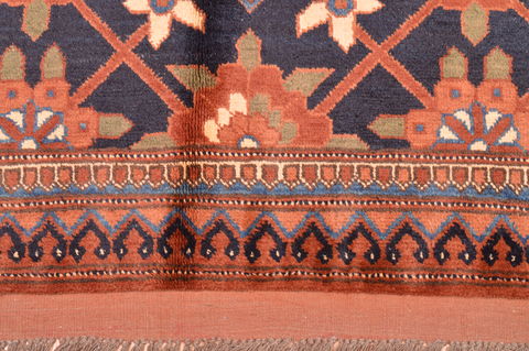 Kunduz Brown Hand Knotted 50 X 64 Area Rug 100-76414 Image 8
