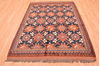 Kunduz Brown Hand Knotted 50 X 64 Area Rug 100-76414 Thumb 4