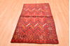 Kunduz Red Hand Knotted 34 X 54  Area Rug 100-76416 Thumb 4