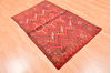 Kunduz Red Hand Knotted 34 X 54  Area Rug 100-76416 Thumb 6