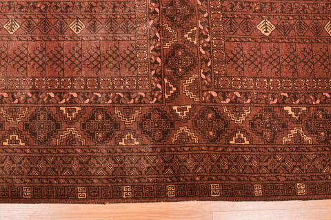 Baluch Brown Hand Knotted 38 X 57 Area Rug 100-76418 Image 12