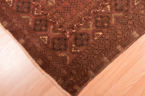 Baluch Brown Hand Knotted 38 X 57 Area Rug 100-76418 Image 7