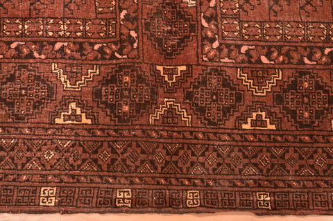 Baluch Brown Hand Knotted 38 X 57 Area Rug 100-76418 Image 9