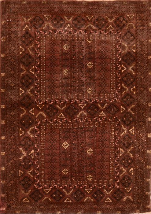 Baluch Brown Hand Knotted 38 X 57 Area Rug 100-76418 Image 0