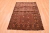 Baluch Brown Hand Knotted 38 X 57  Area Rug 100-76418 Thumb 4
